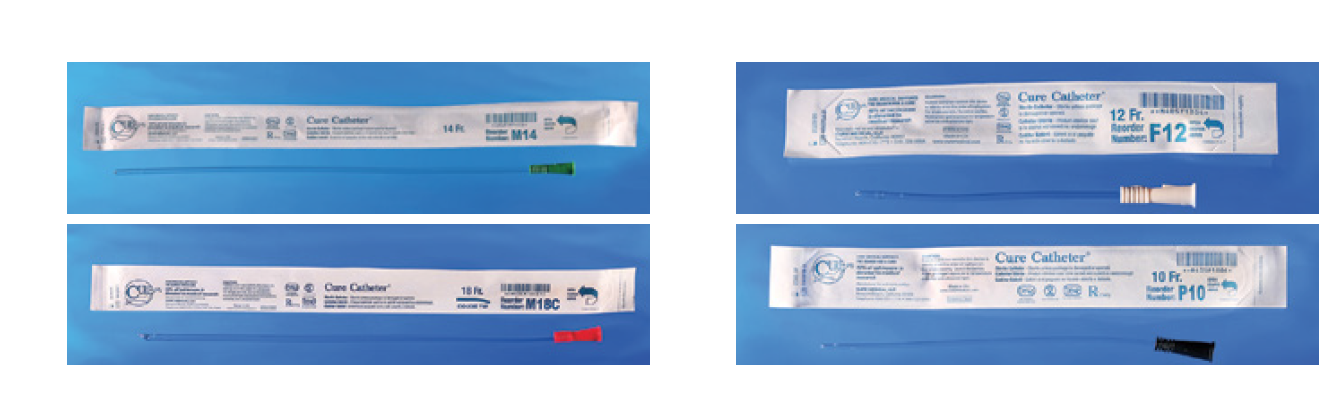 Uncoated Cure Catheters